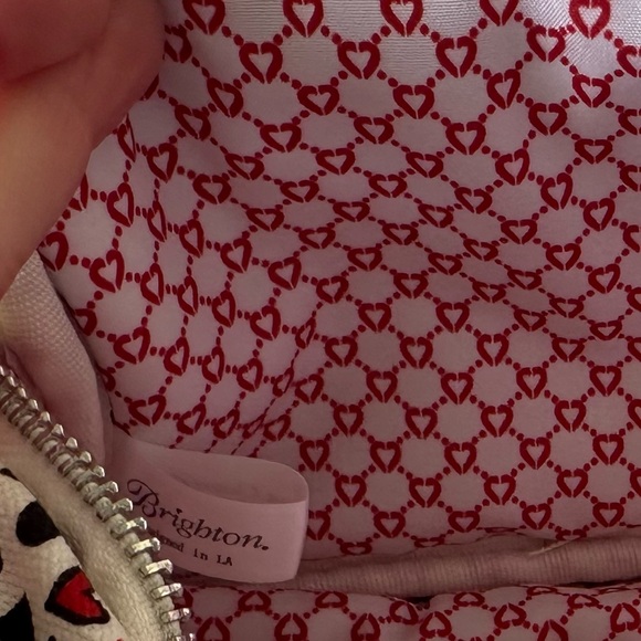 Brighton Love Scroll Crossbody Canvas Camera Bag - Picture 6 of 16